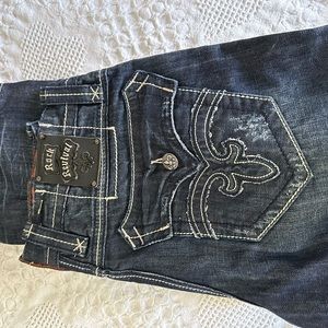 Rock revival men’s jeans